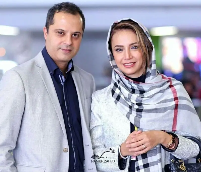 شبنم قلی خانی و همسرش