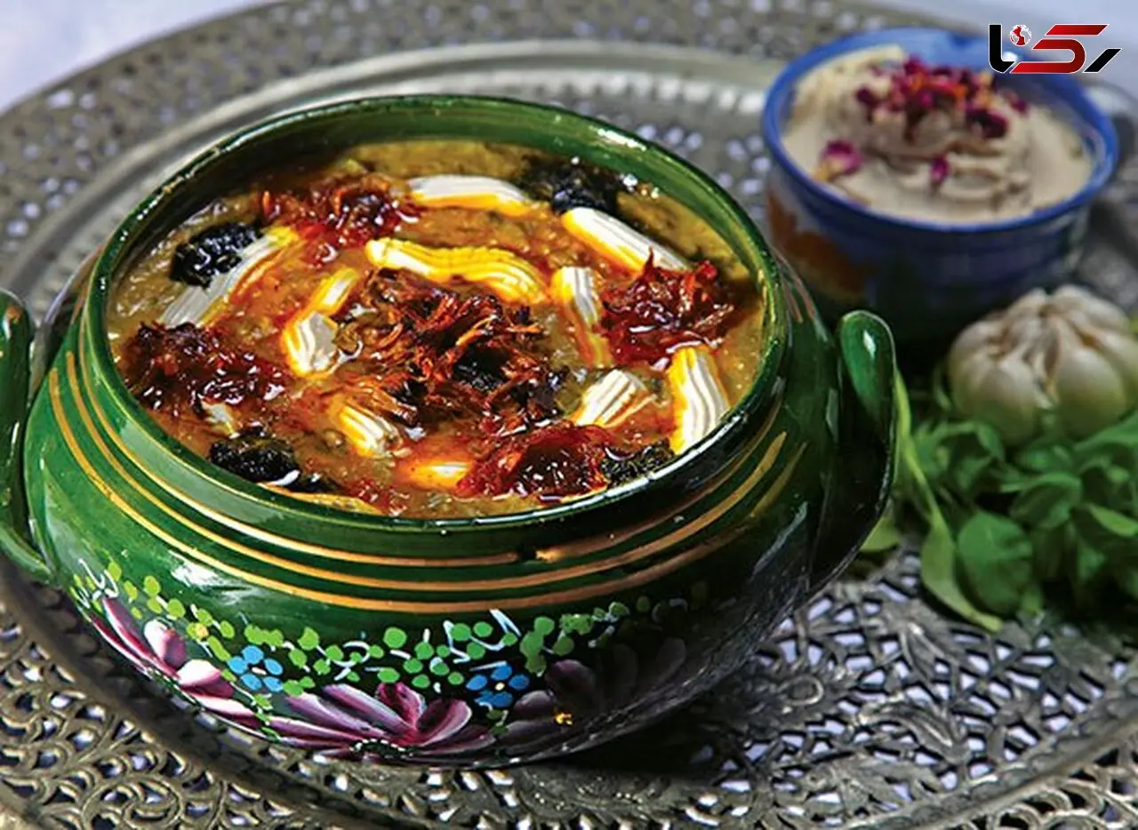 آش خشکبار مفید برای زنان+دستور پخت