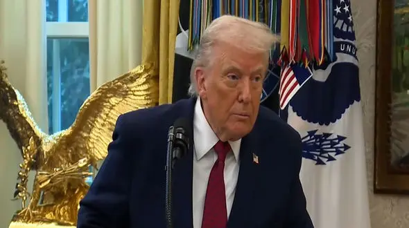 فیلم / ترامپ از نزدیک شدن به پایان جنگ اوکراین می‌گوید