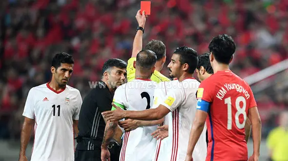 کارت قرمز تلنگر به موقع گرین برای عزت اللهی