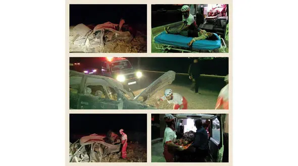 واژگونی هولناک پژو در بیستون + عکس