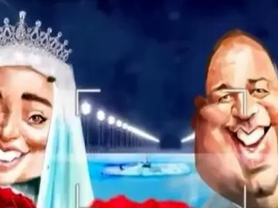 فیلم انیمیشن کاریکاتوری جشن عروسی نرگس محمدی و علی اوجی با ترانه رضا یزدانی و حضور فریبا نادری ...