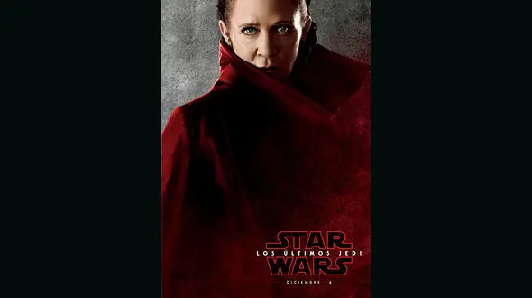 پوستر جنگ ستارگان 8 با طرحی از بازیگر درگذشته فیلم +تصاویر