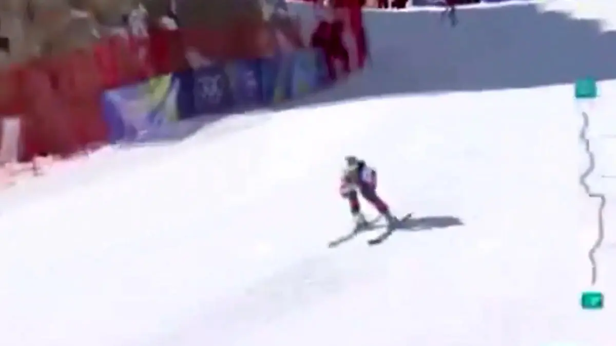 فیلم حادثه تلخ برای اسطوره اسکی جهان