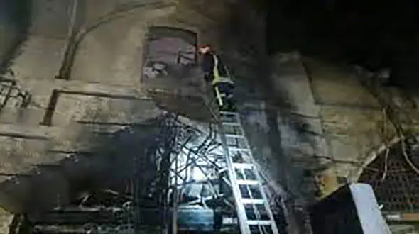 آتش سوزی در بازار وکیل شیراز  + جزییات