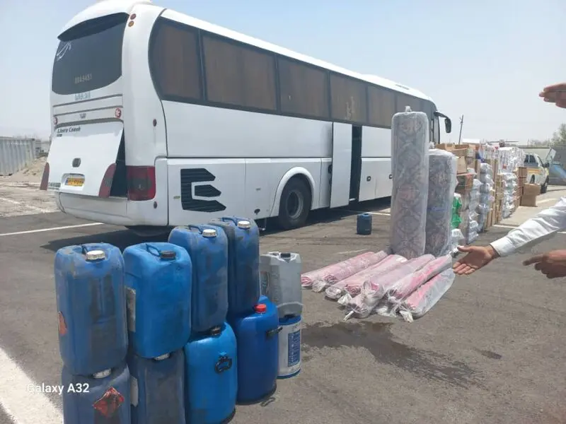 توقیف اتوبوس
