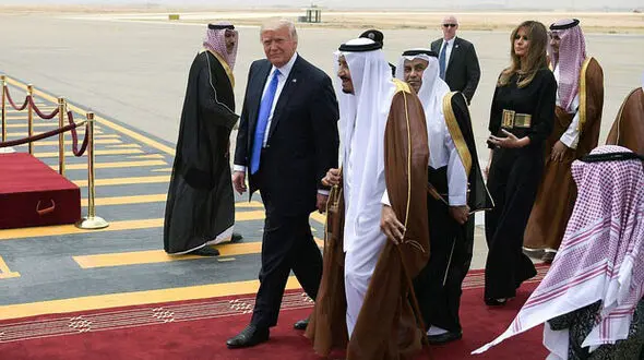 تماس تلفنی ترامپ با پادشاه عربستان