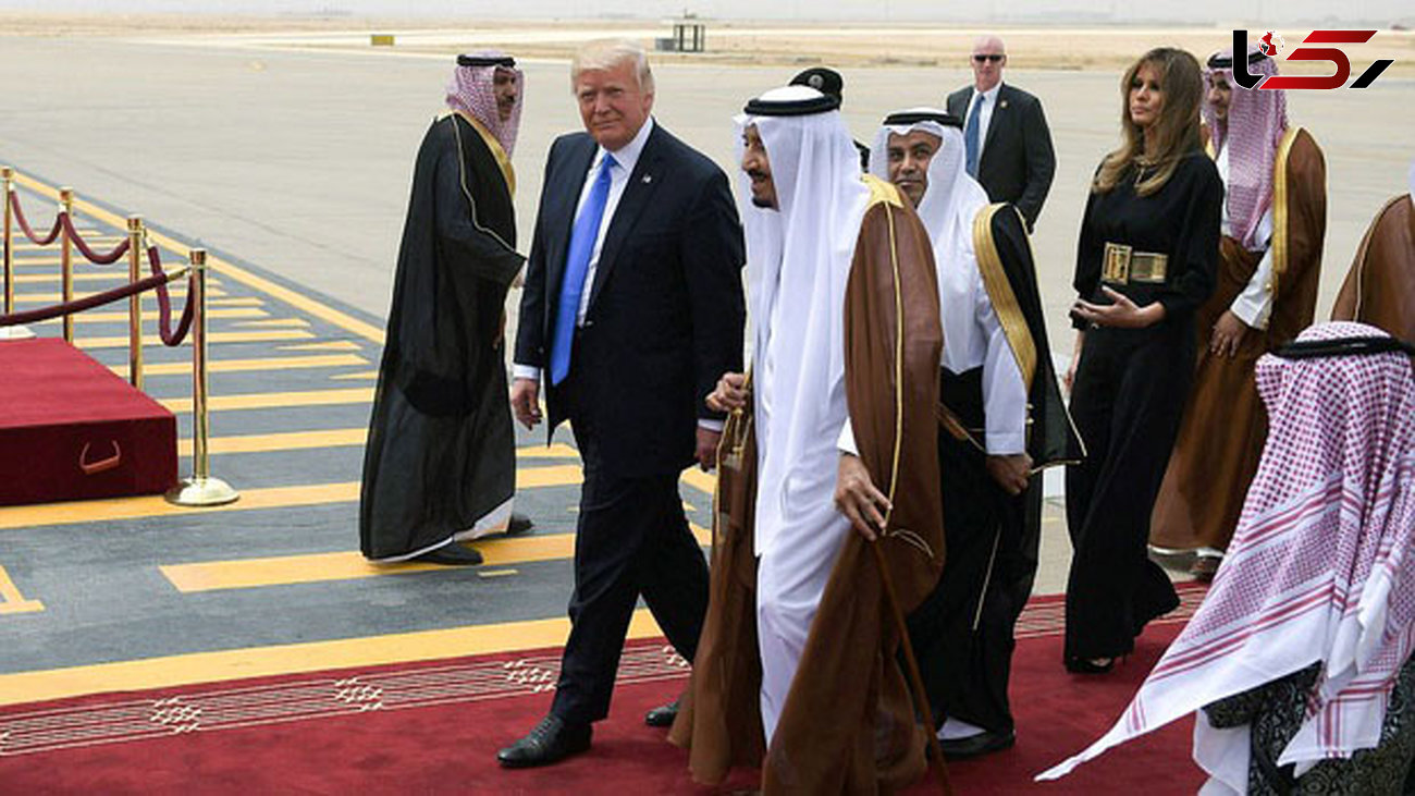 تماس تلفنی ترامپ با پادشاه عربستان