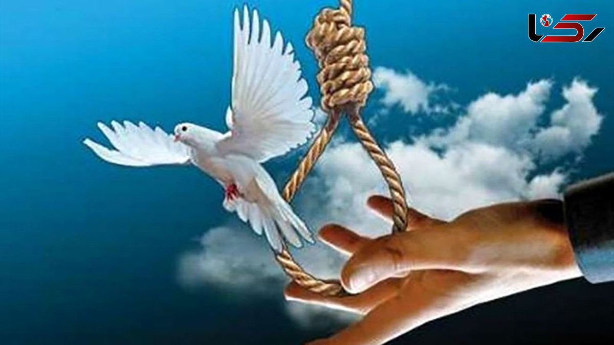 پاره شدن طناب دار از گردن قاتل 32 ساله گیلانی