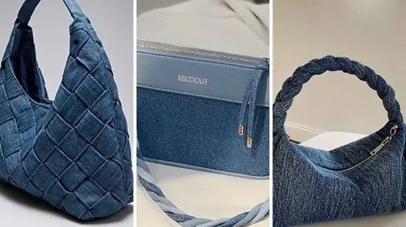 15 مدل کیف دستی جین که استایل مهمانی شما را متحول می‌ کند!