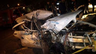 6 کشته و مصدوم در تصادف نیسان آبی با ماکسیما در کرمانشاه + عکس