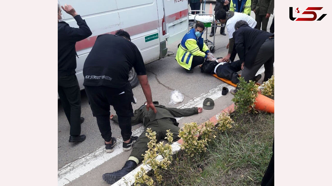 شکستن دست و پاهای ۲  پلیس در حمله مرد مازندرانی + عکس و جزییات