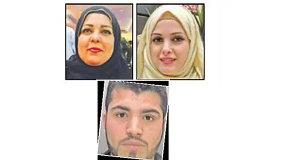 تارین جانباز  مرد 21 ساله بعد از برملا شدن رازش مادر و دختر را به قتل رساند+ عکس