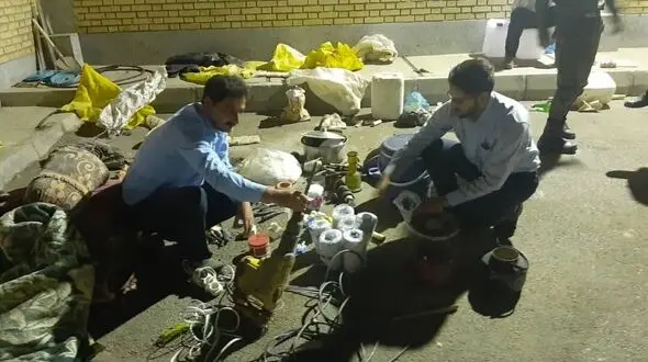 دستگیری باند ۶ نفره حفاران غیرمجاز در کرمانشاه