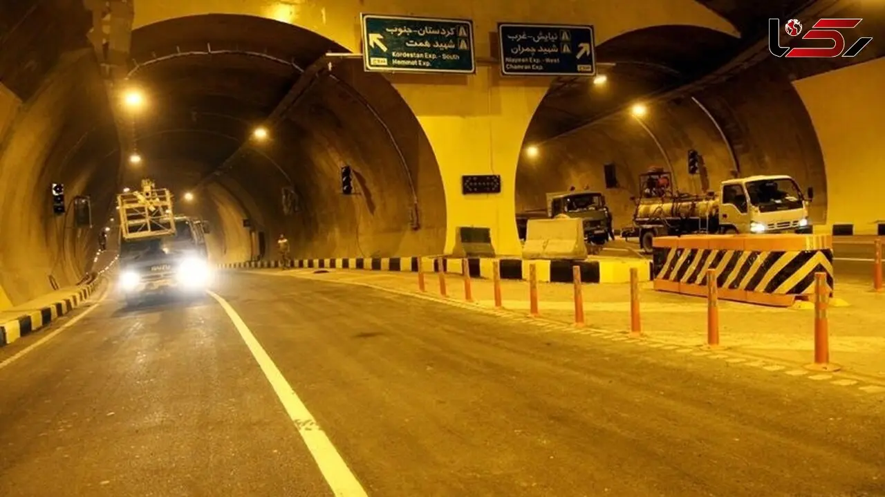 هر دو مسیر تونل نیایش امشب مسدود است
