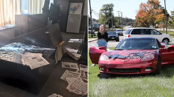 ورود ناگهانی خودرو لوکس خانم راننده به تحریریه خبرگزاری مشهور!+ فیلم