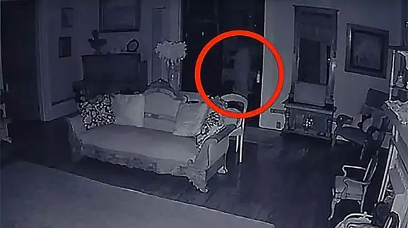 زوج کنجکاو توانستند از ارواح داخل خانه شان فیلمبرداری کنند / ارواح در حال دعوا با بالشت بودند + عکس