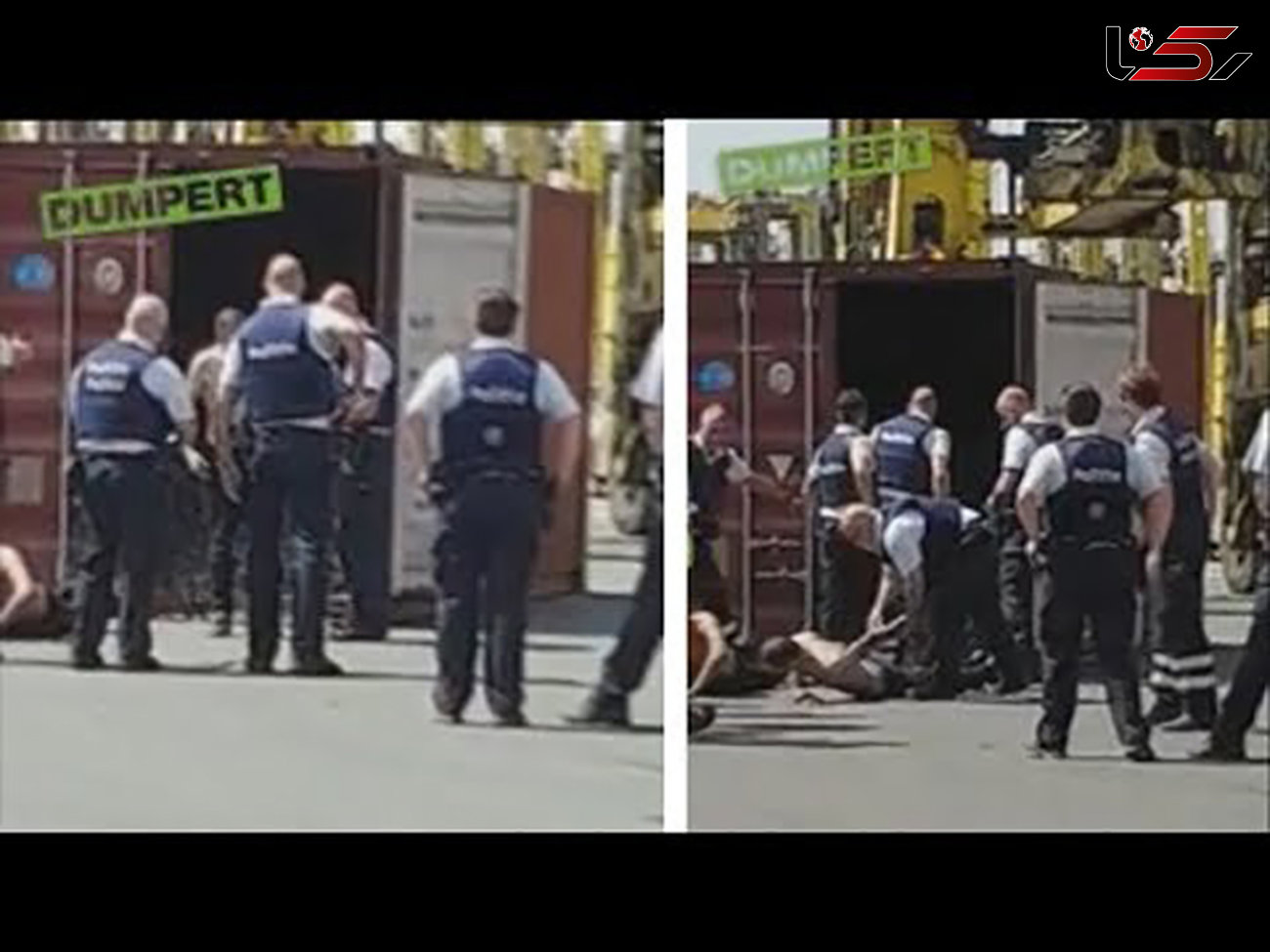 گرما، 2 قاچاقچیِ بلژیکی را دست به دامن پلیس کرد