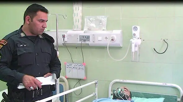 هوشیاری یک زن بیجاری  جان راننده تریلی را نجات داد + عکس