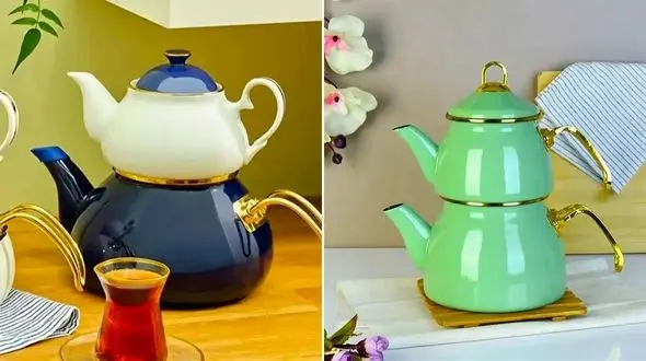 مدل‌ های جدید کتری و قوری مخصوص جهیزیه؛ انتخاب شیک برای عروس‌ ها