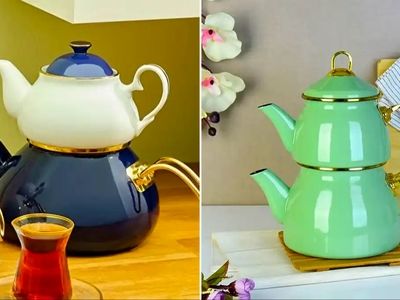 مدل‌ های جدید کتری و قوری مخصوص جهیزیه؛ انتخاب شیک برای عروس‌ ها