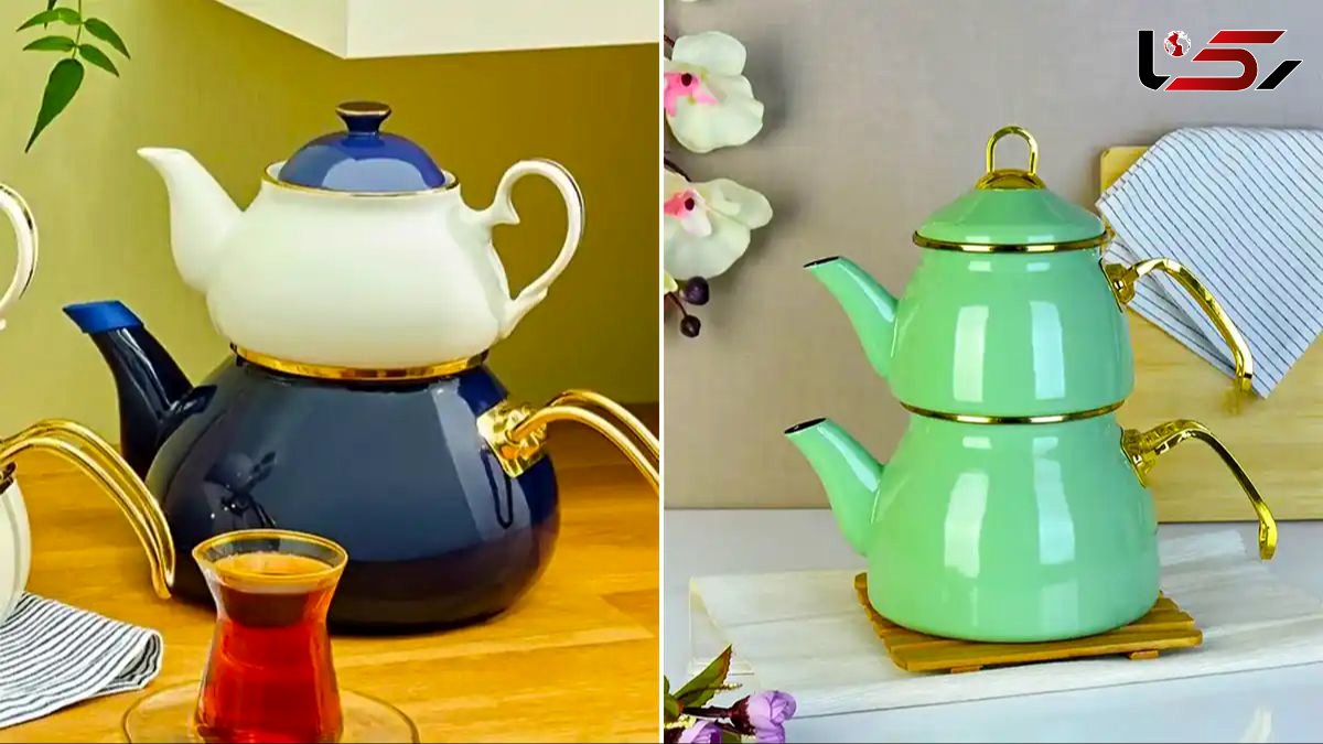 مدل‌ های جدید کتری و قوری مخصوص جهیزیه؛ انتخاب شیک برای عروس‌ ها