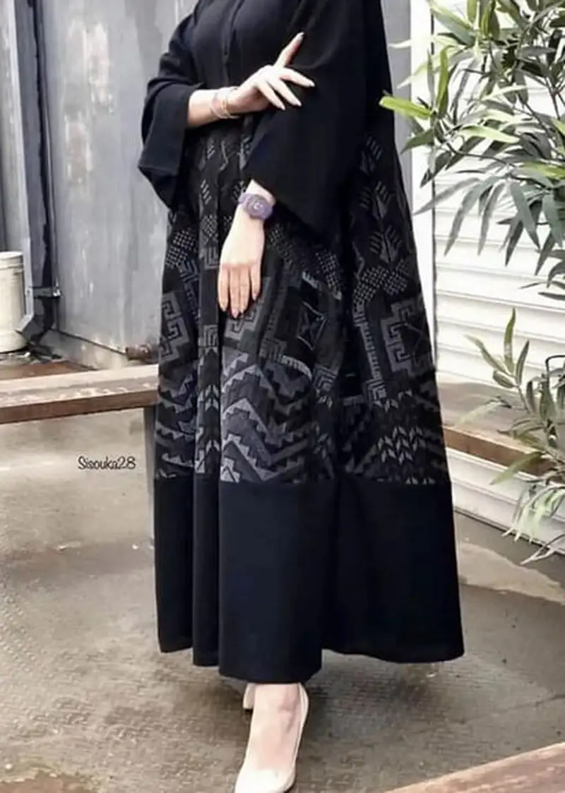 مانتو بلند مشکی