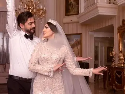 عاشقانه ترین تبریک روز زن سهیل قاصدی به یار شیرینش مریم مومن با انتشار تصویری از روز عقدشان/ لحظه ای که رسیدم آرایشگاه تا بریم محضر... تا زنده ام یادم نمیره