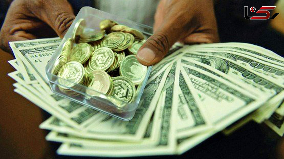 نوسان در قیمت سکه طلا و دلار