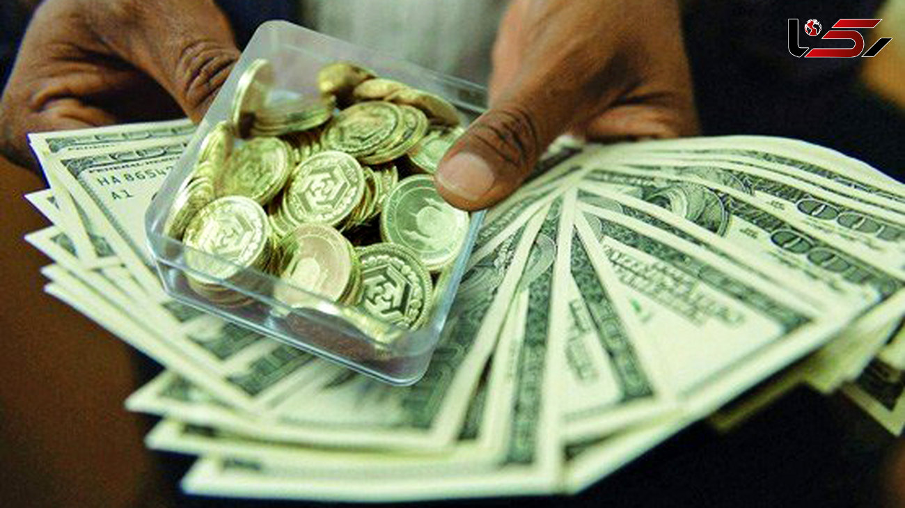 نوسان در قیمت سکه طلا و دلار 