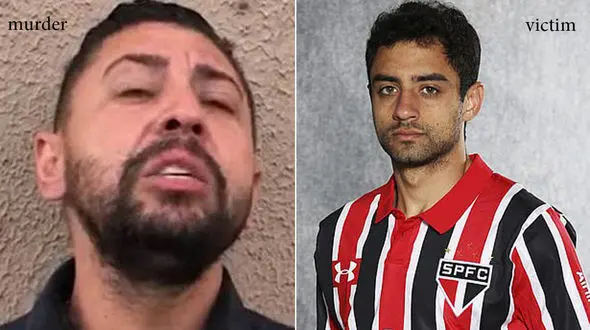 قتل فجیع فوتبالیست برزیلی در مهمانی زن و شوهر منحرف+عکس و فیلم