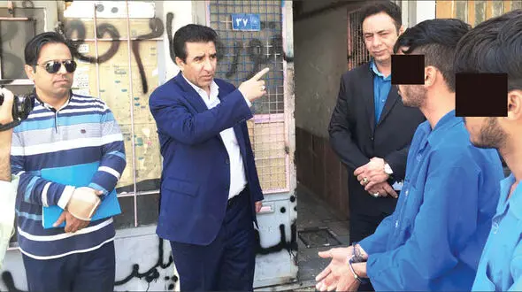 قتل زن جوان در خانه فساد! + عکس 2 قاتل در محاصره پلیس مشهد