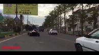 خودروی فرمول یک در خیابان های بابل!+فیلم