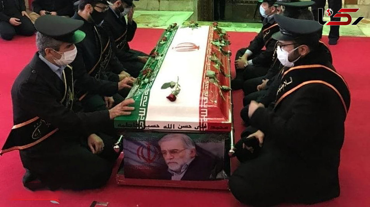 لحظه به لحظه  تشییع پیکر شهید محسن فخری زاده