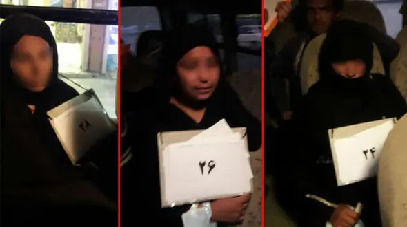  این کودکان چرا شماره به گردن دارند! / پلیس آبادان وارد عمل شد + عکس های عجیب