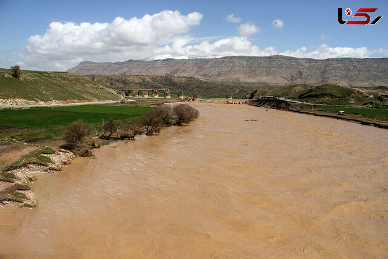 گزارش از آخرین وضعیت سیلاب در لرستان