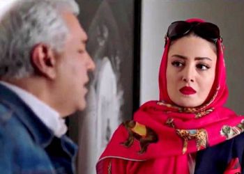 فیلم/ پشت صحنه‌ی خنده‌دار خیانت مهران مدیری به شیلا خداداد در سریال هیولا/ بستگی داره شونه رو کجا حساب کنی، اینم قوز کرده بود