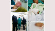 پیوند دست قطع‌شده پسر 7 ساله زلزله‌زده + عکس