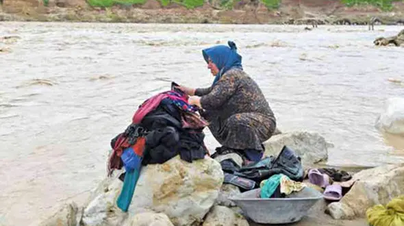 وضعیت سیلزدگان روستاهای پلدختر / اینجا روزی یک روستا بود