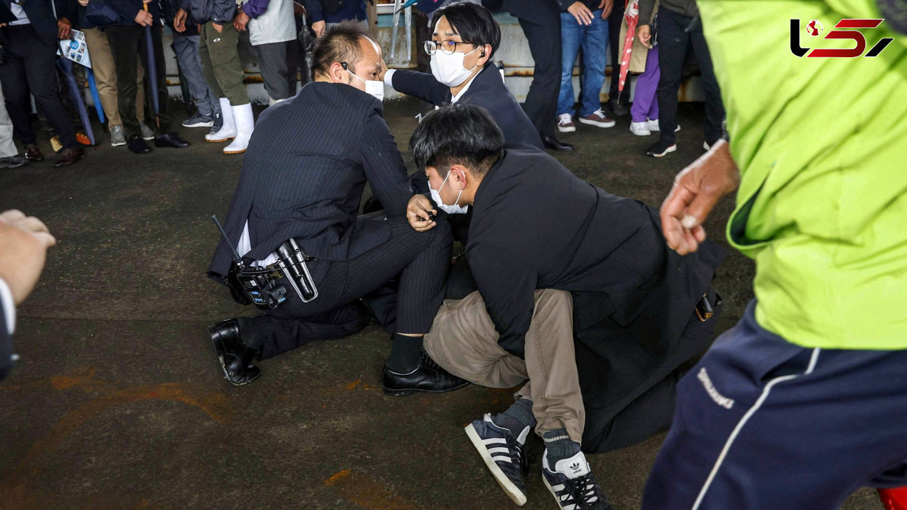 حمله به با یک بمب به نخست وزیر ژاپن + فیلم و عکس