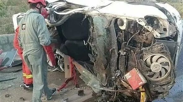 تصاویر تکاندهنده از فاجعه ای مرگبار مقابل دانشگاه پلیس تهران