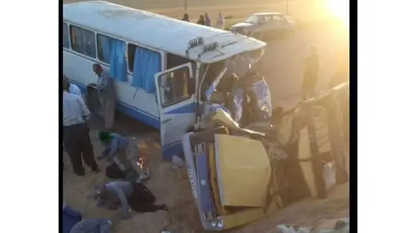 تصادف شدید در محور میاندوآب / بیش از ۲۰ کارگر زخمی شدند