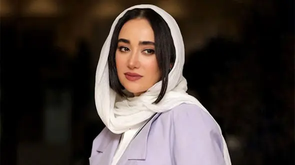 عجیب ترین عکس از بهاره افشاری / خانم بازیگر از خود واقعی اش فاصله گرفت !