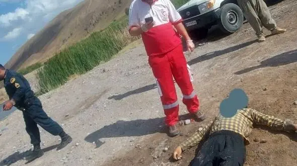 مرگ هولناک مرد جوان جلوی چشمان دوستش در هشترود + عکس و جزییات