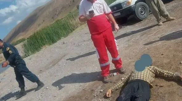 مرگ هولناک مرد جوان جلوی چشمان دوستش در هشترود + عکس و جزییات