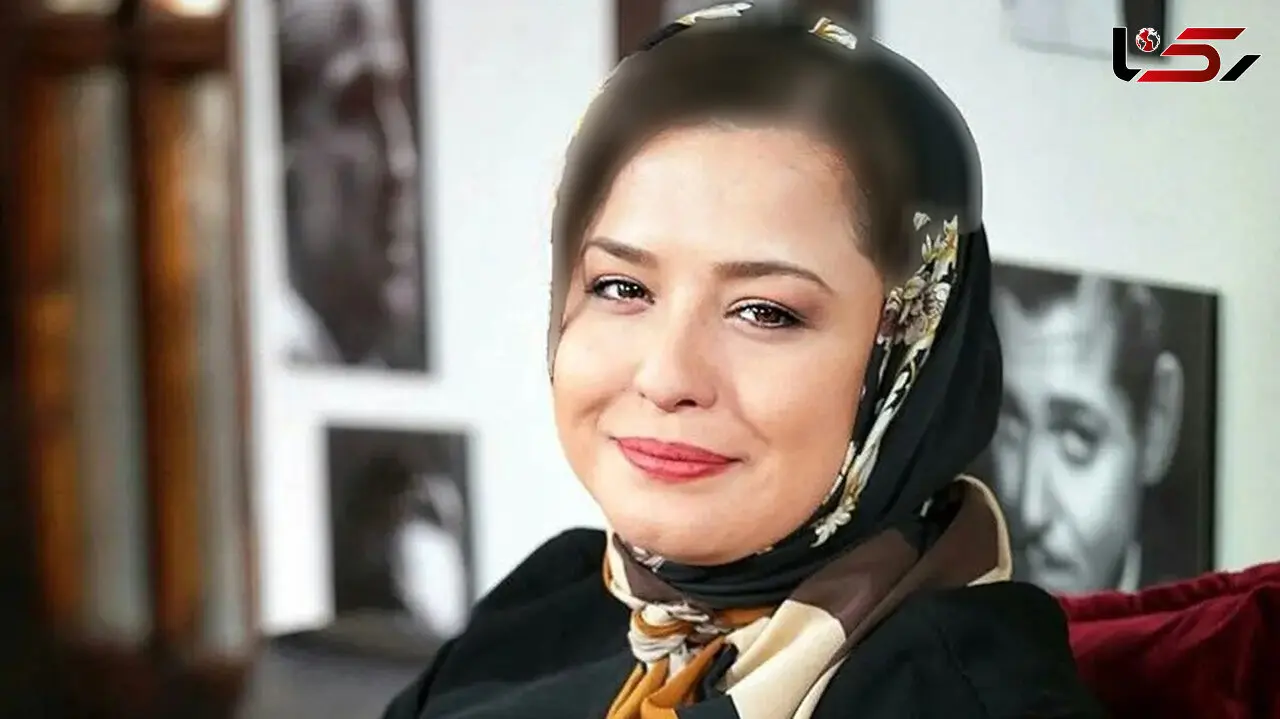 تزئینات زیبای ایوان سرسبز، باصفا و بهشتی مهراوه شریفی نیا پر از گل های قرمز و شمعدانی/ خونه نگو باغ بگو+عکس