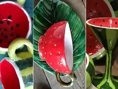 چگونه سفره شب یلدای شیک و جذاب با ظروف سفالی بچینیم؟ / فیلم