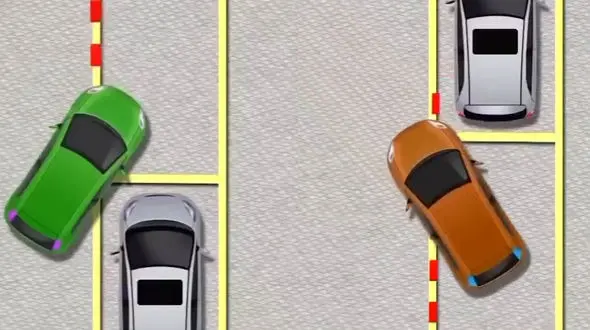 ببینید / روش پارک دوبل در خیابان های شلوغ و خلوت + فیلم