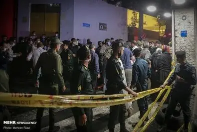 آتش‌سوزی و انفجار در کلینیک درمانی سینا اطهر