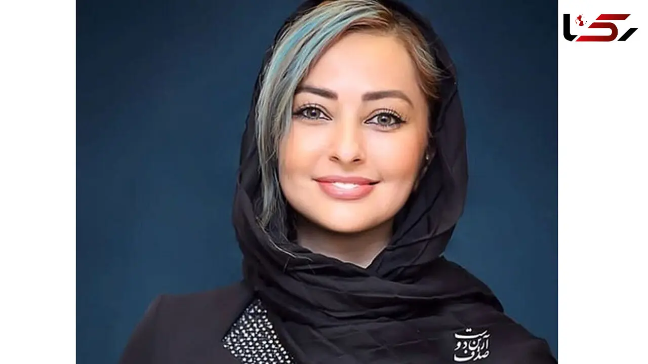 ست سبز جذاب نفیسه روشن با سگش